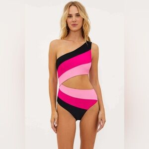 Beach riot Joyce amour one piece color block